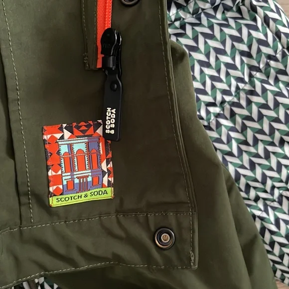 Scotch & Soda 2-in-1 Removable water resistant and Quilted Jacket (NWOT) - Picture 11 of 13